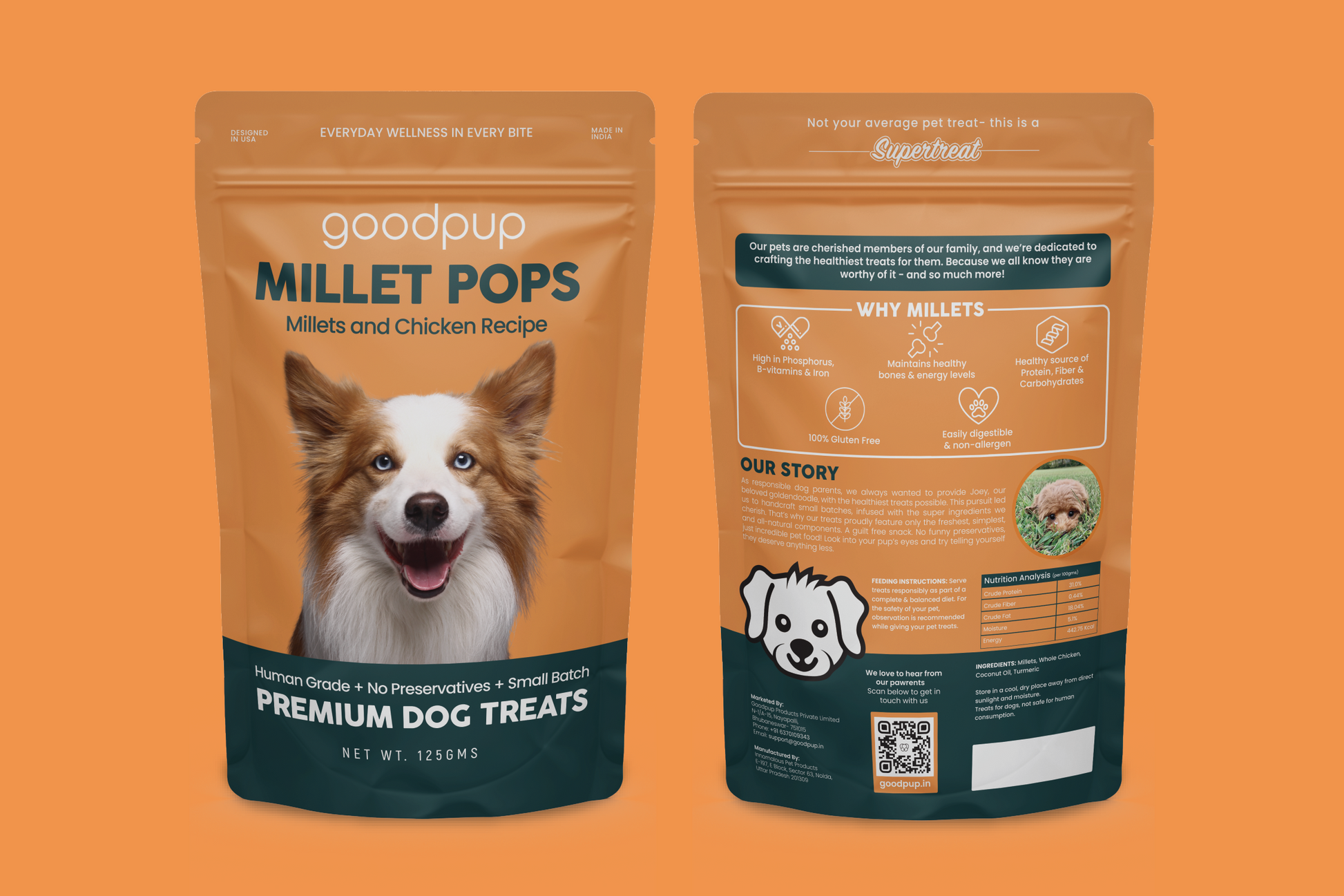 Saver Combo: Millet Pops Millet Sprinkle Protein Dog Treats